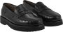 TOD'S Leren Moccasin met Rubberen Zool Black Heren - Thumbnail 4