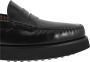 TOD'S Leren Moccasin met Rubberen Zool Black Heren - Thumbnail 6