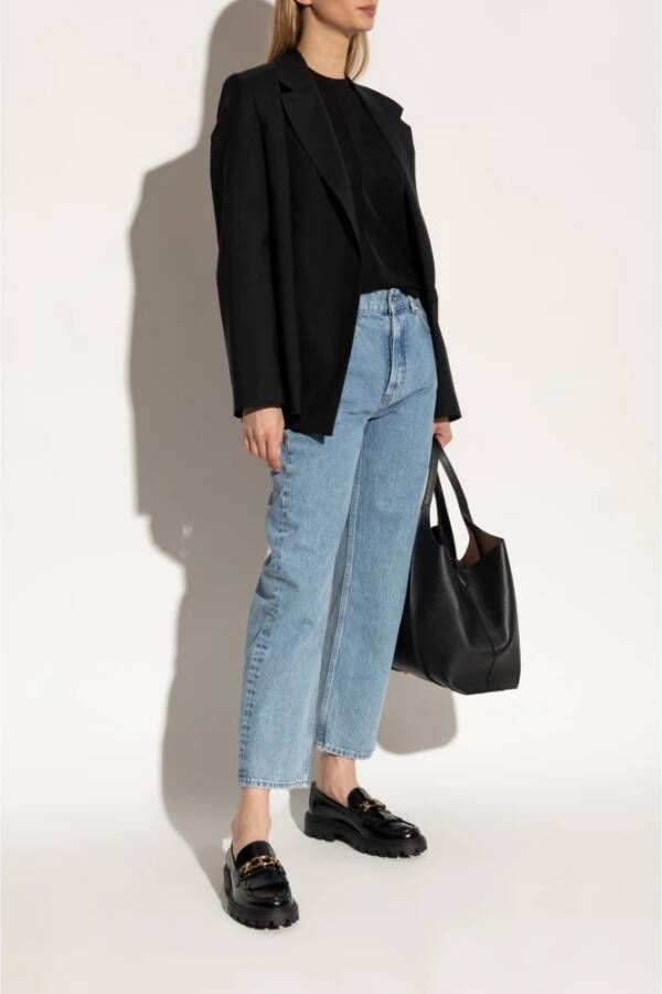 TOD'S Leren schoenen type loafers Black Dames