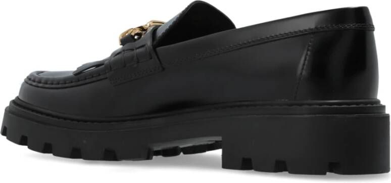 TOD'S Leren schoenen type loafers Black Dames