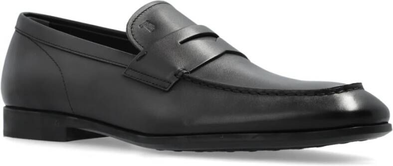 TOD'S Leren schoenen type loafers Black Heren