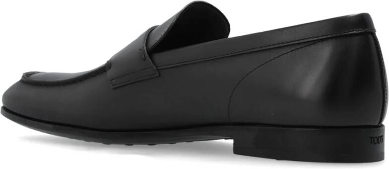 TOD'S Leren schoenen type loafers Black Heren