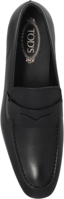 TOD'S Leren schoenen type loafers Black Heren