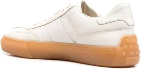 Tod's Leren Sneakers met Suède Details