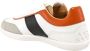 TOD'S Leren Vetersneakers met Suède Inzet Multicolor Heren - Thumbnail 3