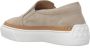 TOD'S Lichtgrijze Slip-on Sneakers met Nubuck Bovenwerk Gray Heren - Thumbnail 4