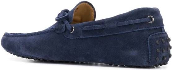 TOD'S Platte schoenen met New Laccetto Occh Blue Heren