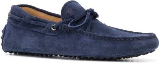TOD'S Platte schoenen met New Laccetto Occh Blue Heren