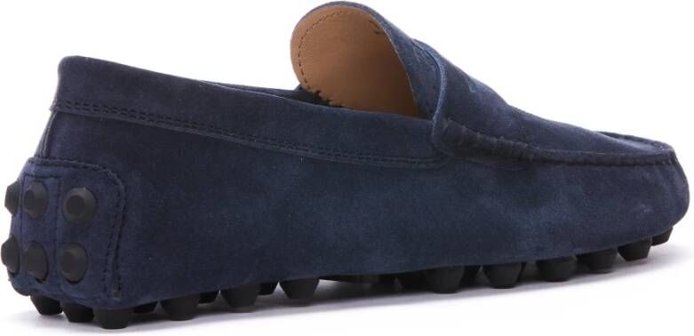 TOD'S Tijdloze Gommino Loafers Blue Heren
