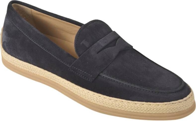 TOD'S Loafers Blue Heren