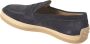 TOD'S Marineblauwe geweven instappers Blue Heren - Thumbnail 3