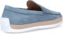 TOD'S Blauwe Slip-On Sneakers met Monogram Blue Heren - Thumbnail 4