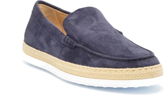 TOD'S Loafers Blue Heren