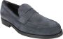 TOD'S Suède Rubber Loafer Schoen Blue Heren - Thumbnail 2