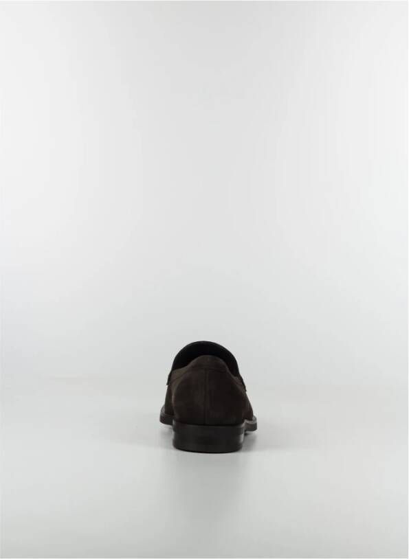 TOD'S Heren Suede Loafers Brown Heren