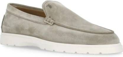 TOD'S Loafers Gray Heren