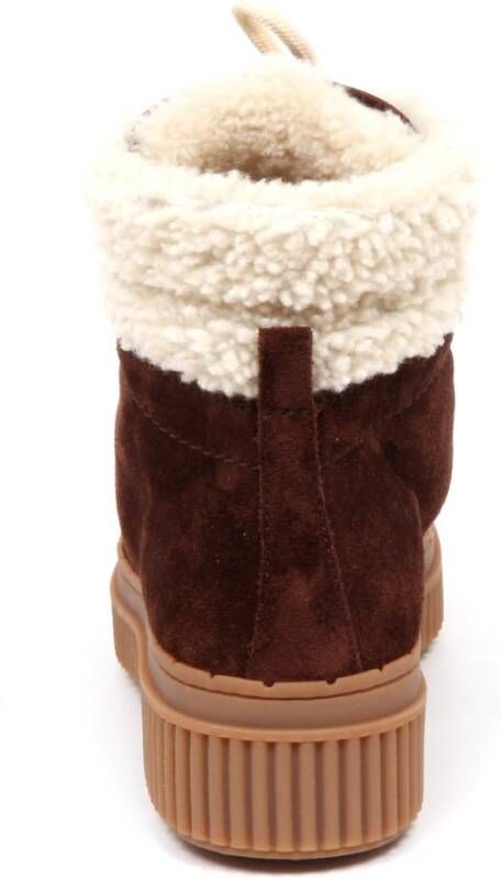 Tod's Merino Bont Binnen Enkellaars Schoen