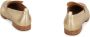 TOD'S Metallic Leren Loafers met Verzamelde Detail Yellow Dames - Thumbnail 6