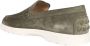 TOD'S Militair Groene Loafers Green Heren - Thumbnail 3