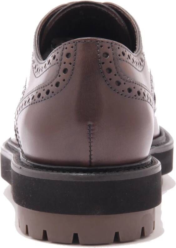 Tod's Mode Leren Derby Schoen