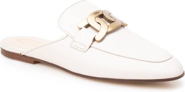 TOD'S Mules White Dames