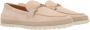 TOD'S Beige Raffia Loafer Slip-On Ronde Neus Beige Dames - Thumbnail 6