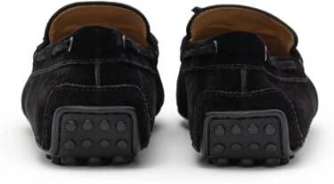 TOD'S Nieuwe laccetto gommini mocassino Black Heren
