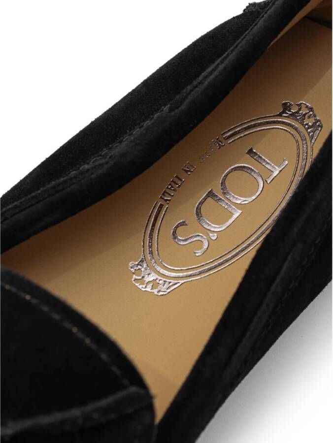TOD'S Nieuwe laccetto gommini mocassino Black Heren