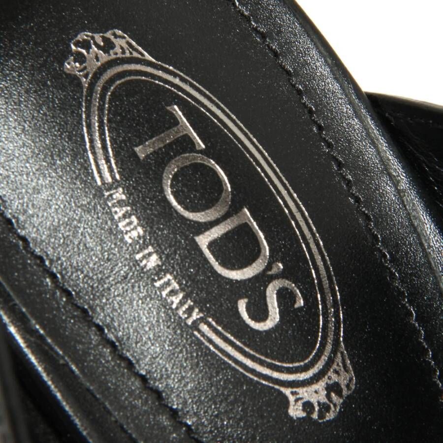 Tod's Plateau sandaal met band Made in Italy