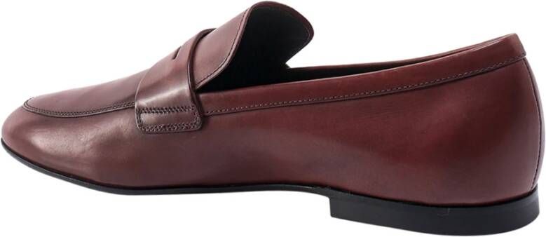 Tod's Platte Bruine Schoenen met Monogram Zool