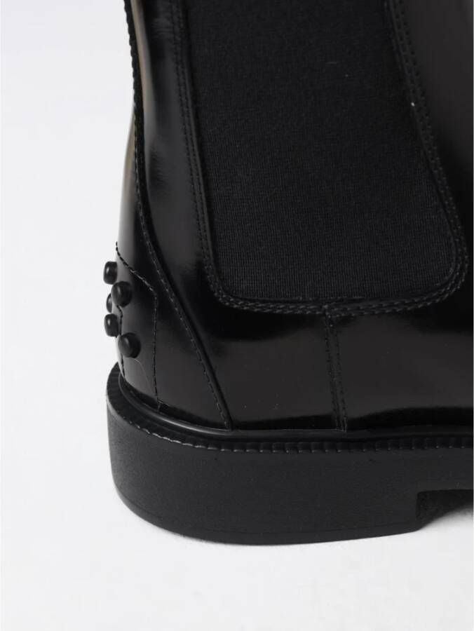 Tod's Platte Enkellaarsjes met Aantreklus