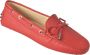 TOD'S Platte Loafers Red Dames - Thumbnail 2