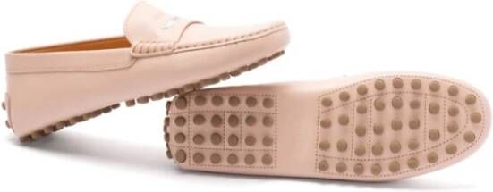 TOD'S Platte Penny Slot Schoenen in Lichtroze Pink Dames
