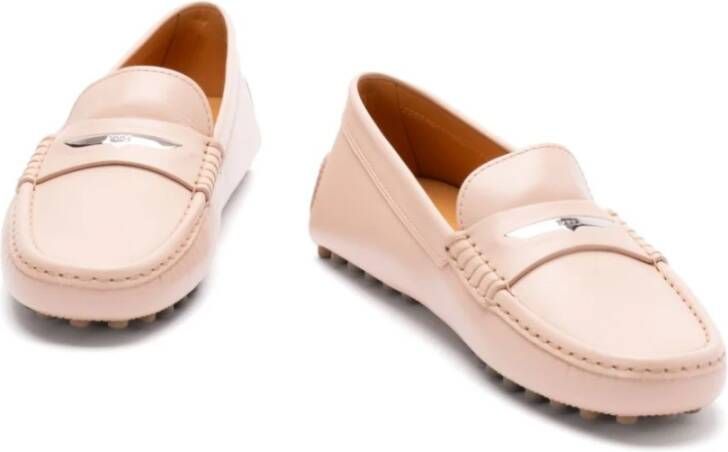 TOD'S Platte Penny Slot Schoenen in Lichtroze Pink Dames