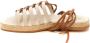 TOD'S Platte Sandalen Beige Dames - Thumbnail 3