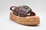 TOD'S Platte Sandalen Bruin Dames - Thumbnail 2