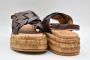 TOD'S Platte Sandalen Bruin Dames - Thumbnail 3