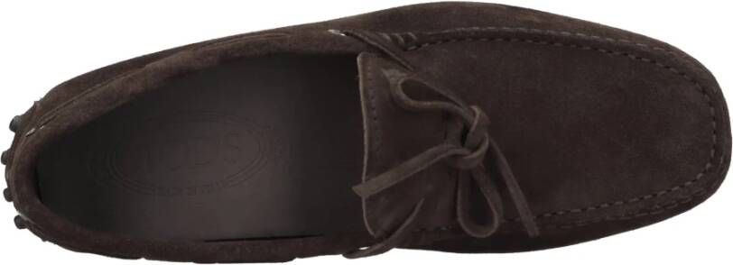 Tod's Platte schoenen Bruin