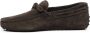 TOD'S Platte schoenen met New Laccetto Occh Brown Heren - Thumbnail 4