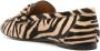 TOD'S Platte schoenen met tijgerprint detail Beige Dames - Thumbnail 3