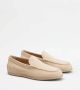 TOD&apos;S Instappers Heren Pantofola Gomma Rafia Tv Maat: 7 Materiaal: Suède Kleur: Beige - Thumbnail 3