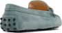 TOD'S Gommino Suede Moccasin met T Chain Blue Dames - Thumbnail 4
