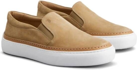 TOD'S Platte schoenen voor vrouwen Brown Heren