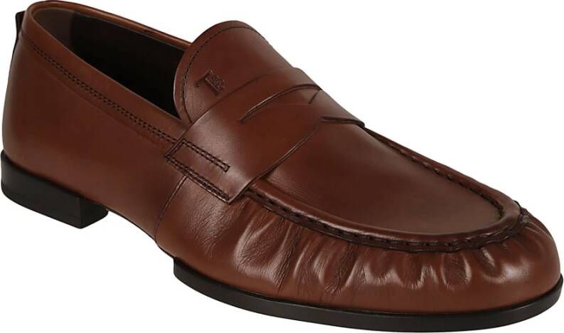 TOD'S Platte schoenen voor vrouwen Brown Heren