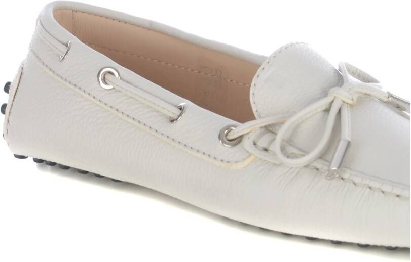 TOD'S Platte Schoenen Wit White Dames