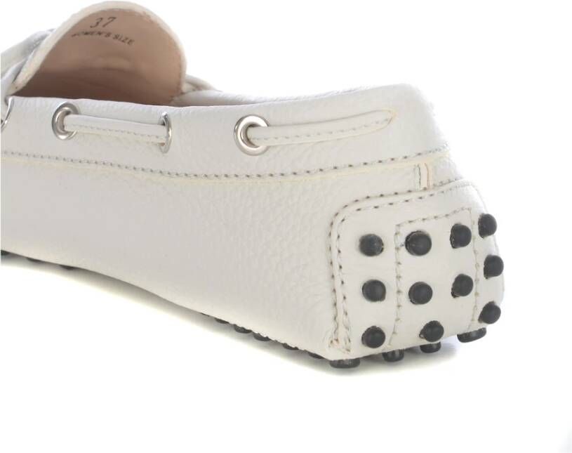 TOD'S Platte Schoenen Wit White Dames