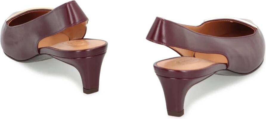 Tod's Puntige Neus Leren Kitten Hak Pumps