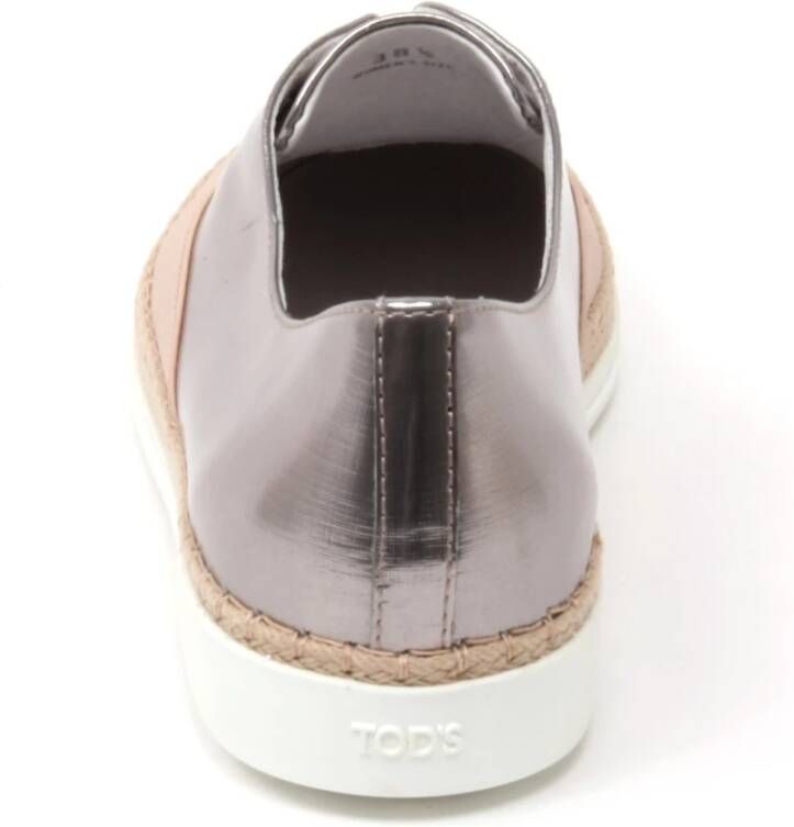 Tod's Rafia Leren Francesina Schoen