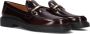 Tod's Bruin leren loafers Slip-On Ronde Neus - Thumbnail 2