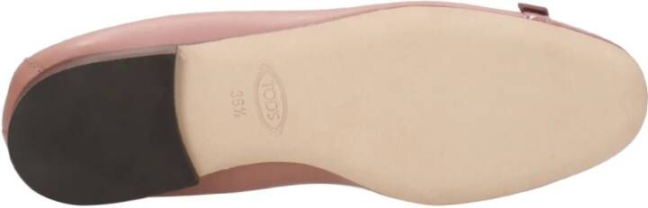 Tod's Rode platte schoenen met lakleer